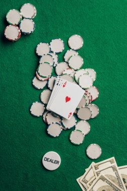 Live Baccarat dealer table at jendela toto studio